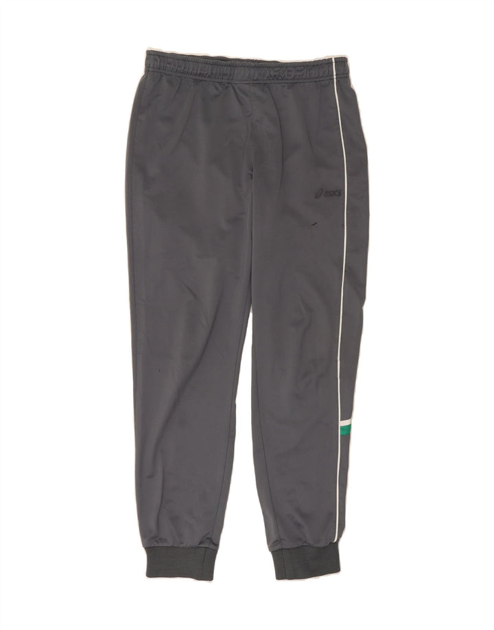ASICS Mens Tracksuit Trousers Joggers Large  Grey Vintage Asics and Second-Hand Asics from Messina Hembry 