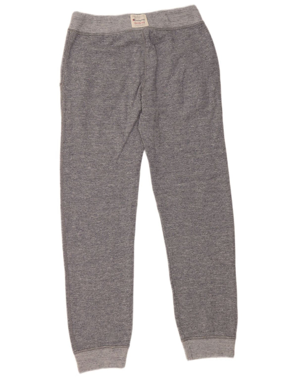 Champion Womens Tracksuit Trousers Joggers UK 14 Medium Grey Flecked