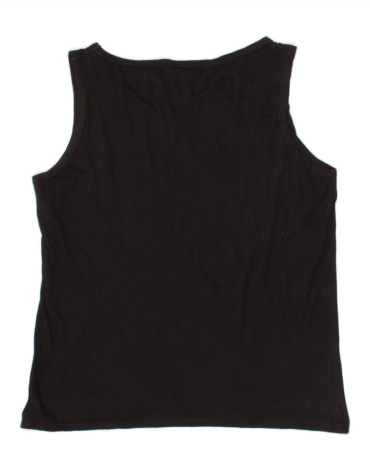 UMBRO Womens Vest Top UK 18 XL Black Cotton Vintage Umbro and Second-Hand Umbro from Messina Hembry 