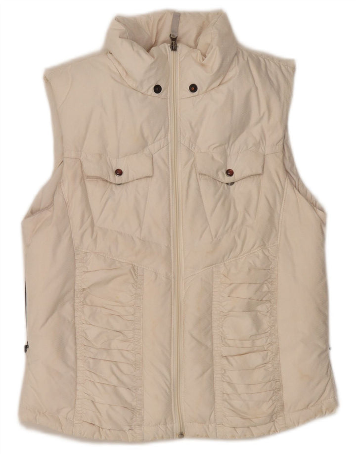 Columbia Womens Padded Gilet UK 12 Medium White