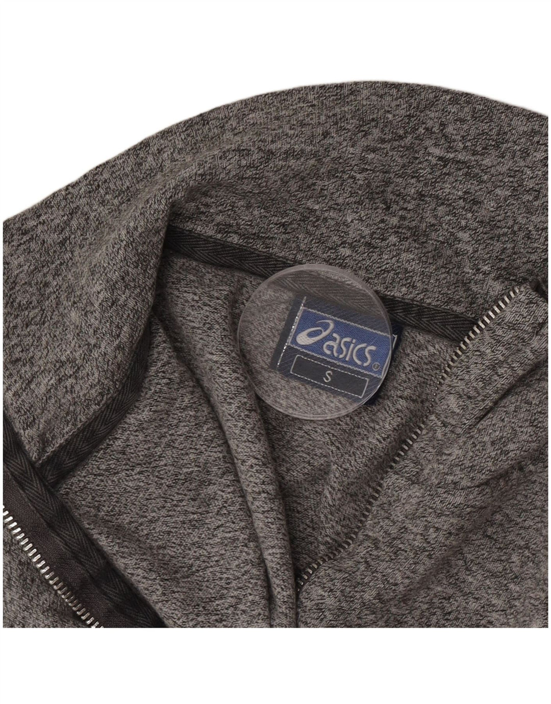 Asics Mens Cardigan Sweater Small Grey