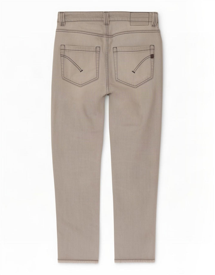 Dunlop Mens Slim Jeans W32 L29 Grey Cotton