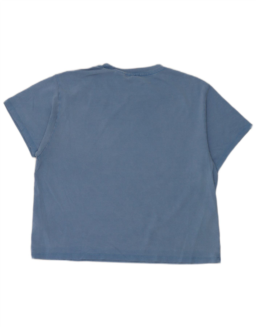 Levi's Womens Graphic T-Shirt Top UK 14 Medium Blue Cotton
