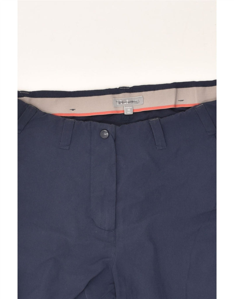 ROHAN Womens Straight Chino Trousers UK 10 Large W32 L30 Navy Blue | Vintage Rohan | Thrift | Second-Hand Rohan | Used Clothing | Messina Hembry 