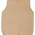 Izod Mens Vest Tank Top XL Beige Cotton