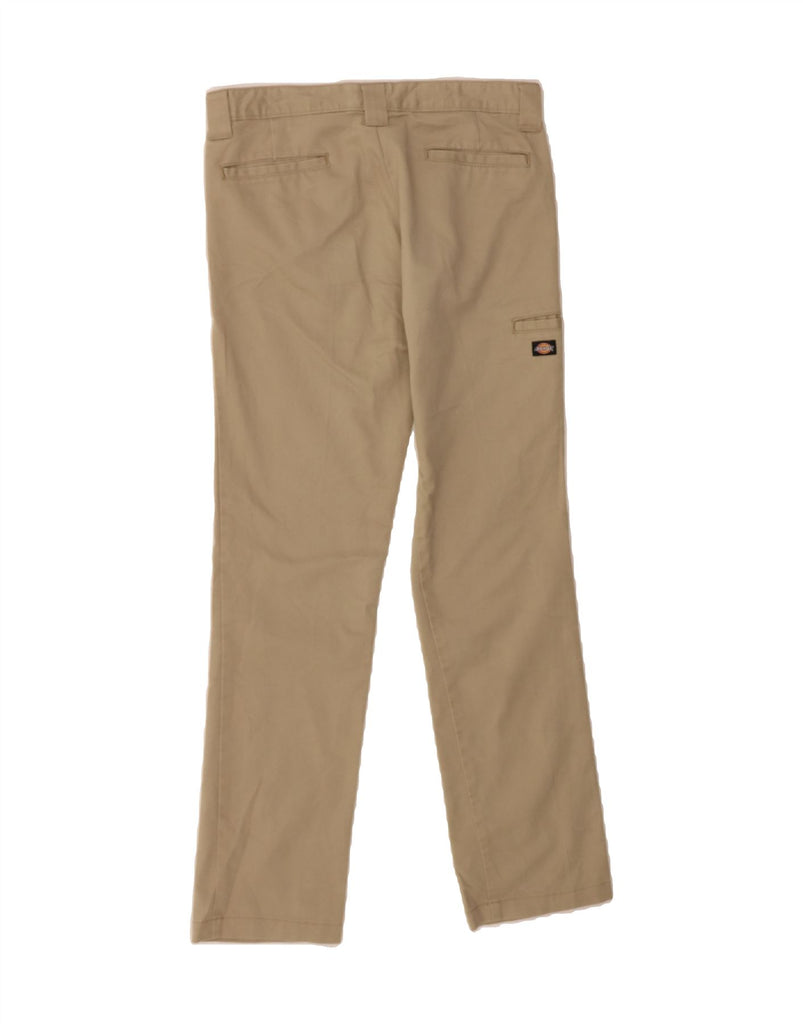 DICKIES Mens Skinny Straight Cargo Trousers W30 L30 Beige Vintage Dickies and Second-Hand Dickies from Messina Hembry 