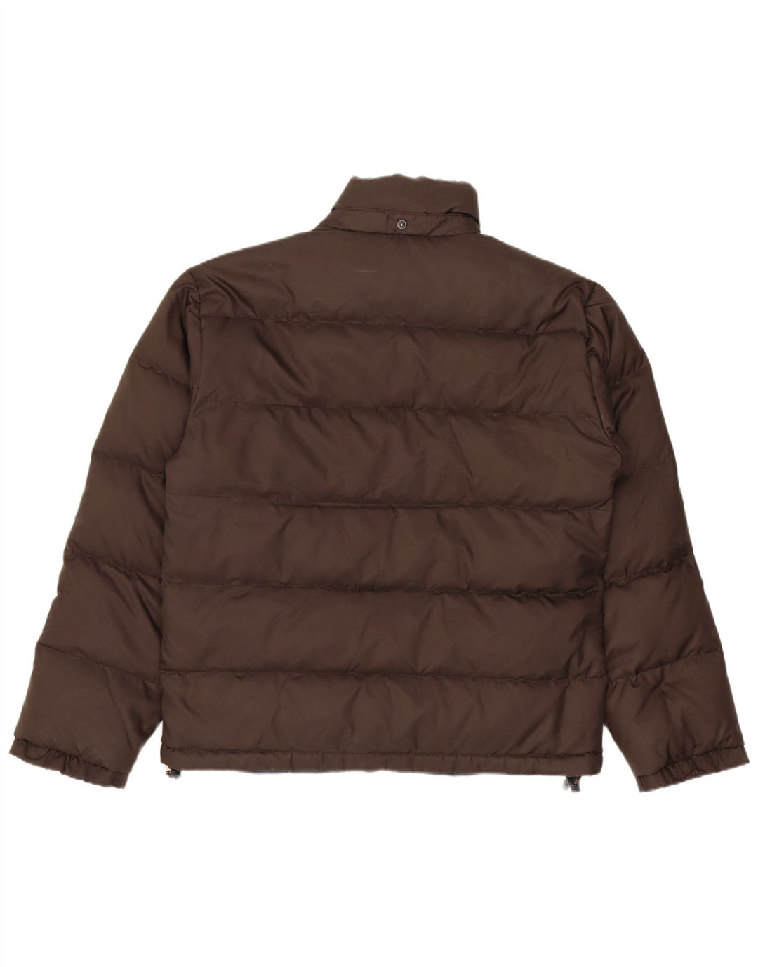 Alberto Aspesi Womens Padded Jacket UK 16 Large Brown Nylon