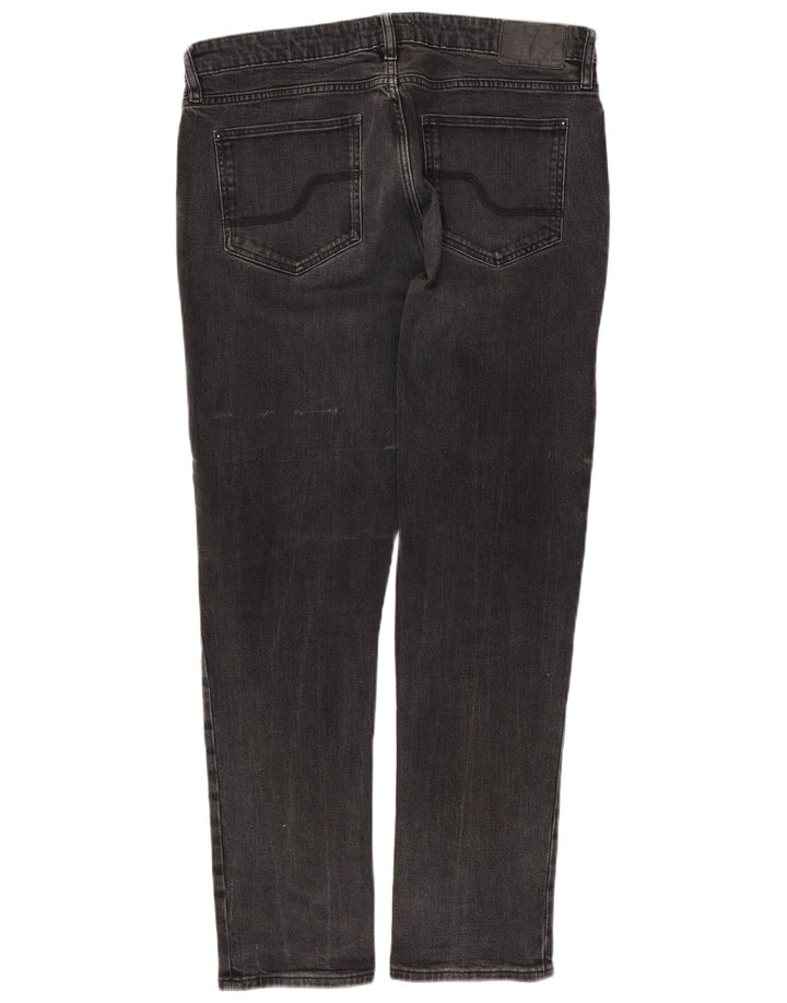 FAT FACE Mens Slim Jeans W36 L31 Grey Cotton