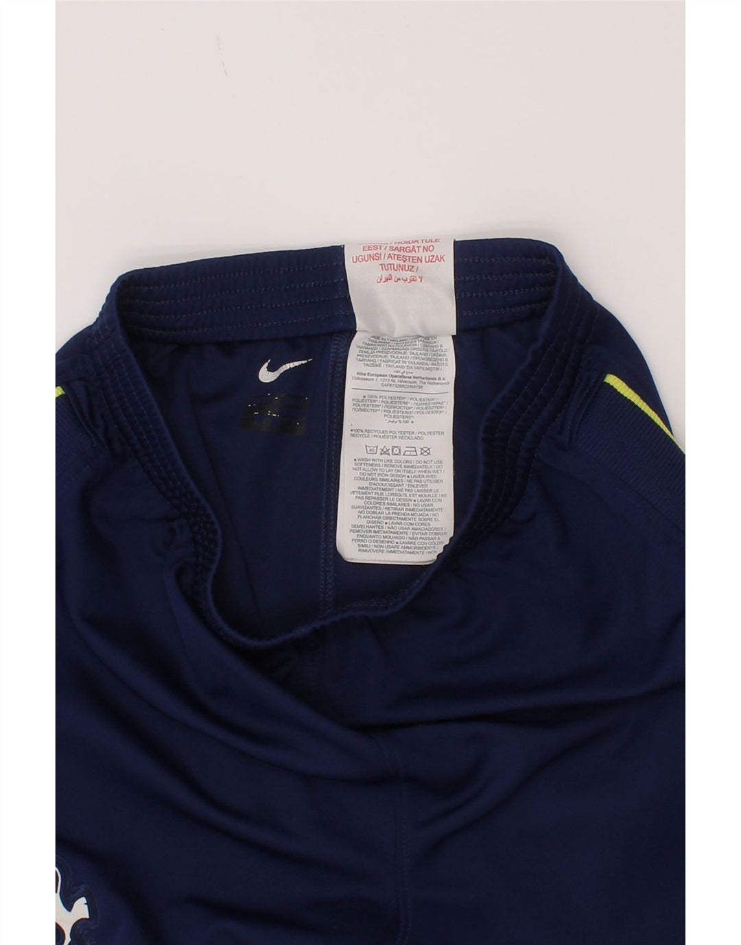 Nike Boys Tottenham Hotspur Sport Shorts 7-8 Years  Navy Blue Polyester
