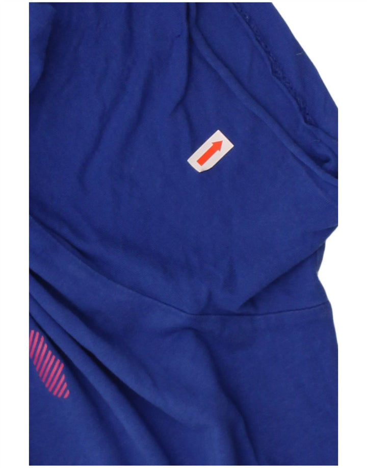 PUMA Mens Graphic T-Shirt Top XL Blue