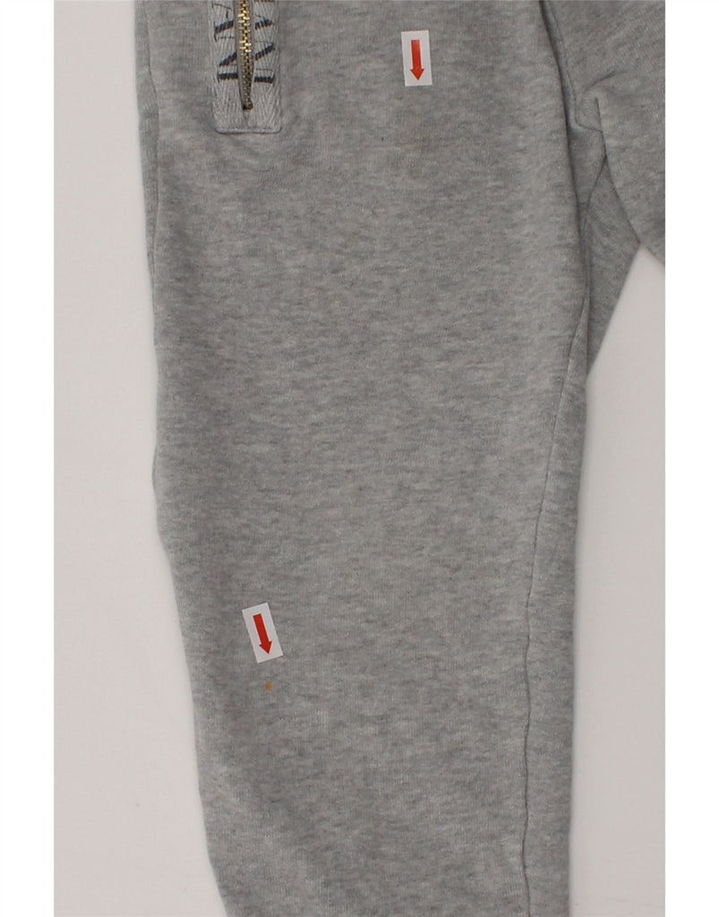 ARMANI JUNIOR Boys Graphic Tracksuit Trousers Joggers 2-3 Years Grey | Vintage Armani Junior | Thrift | Second-Hand Armani Junior | Used Clothing | Messina Hembry 