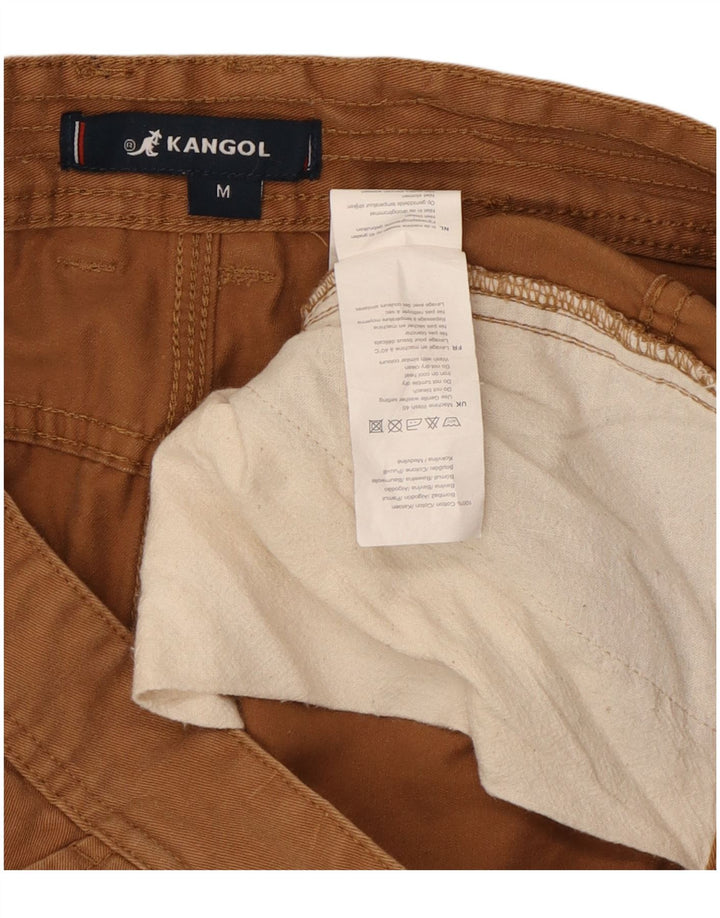 KANGOL Mens Chino Shorts Medium W32  Brown Cotton