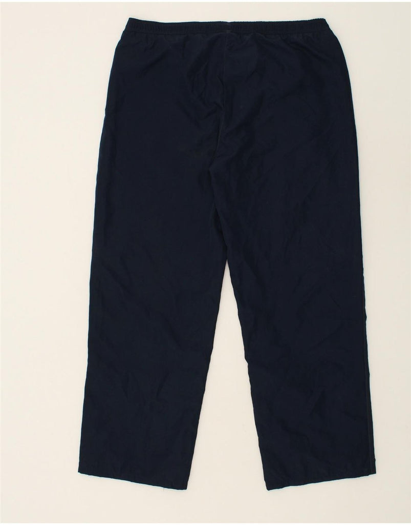 REEBOK Mens Tracksuit Trousers Large Navy Blue Polyester | Vintage Reebok | Thrift | Second-Hand Reebok | Used Clothing | Messina Hembry 