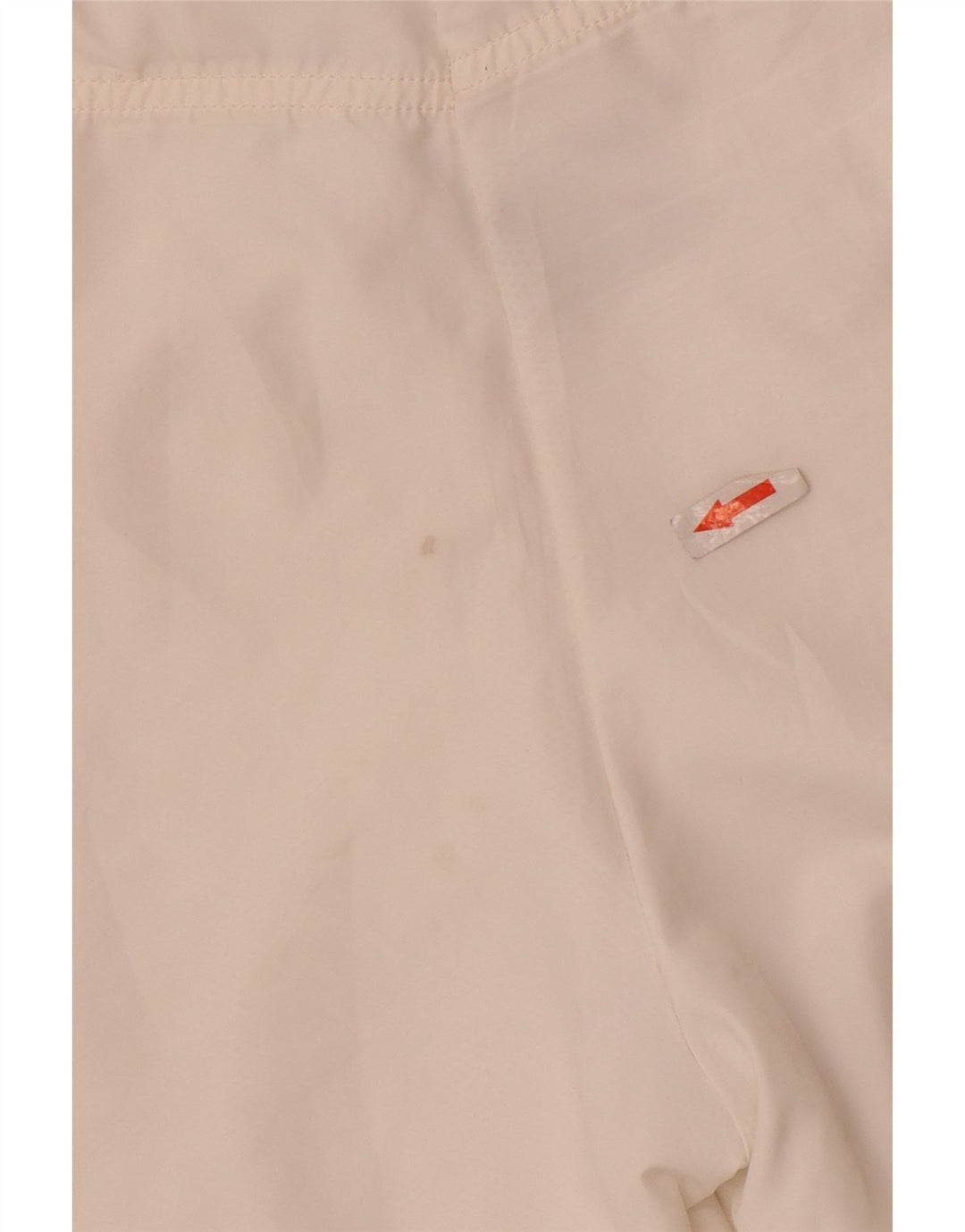 Nike Womens Sport Shorts UK 14/16 Large  White Polyester