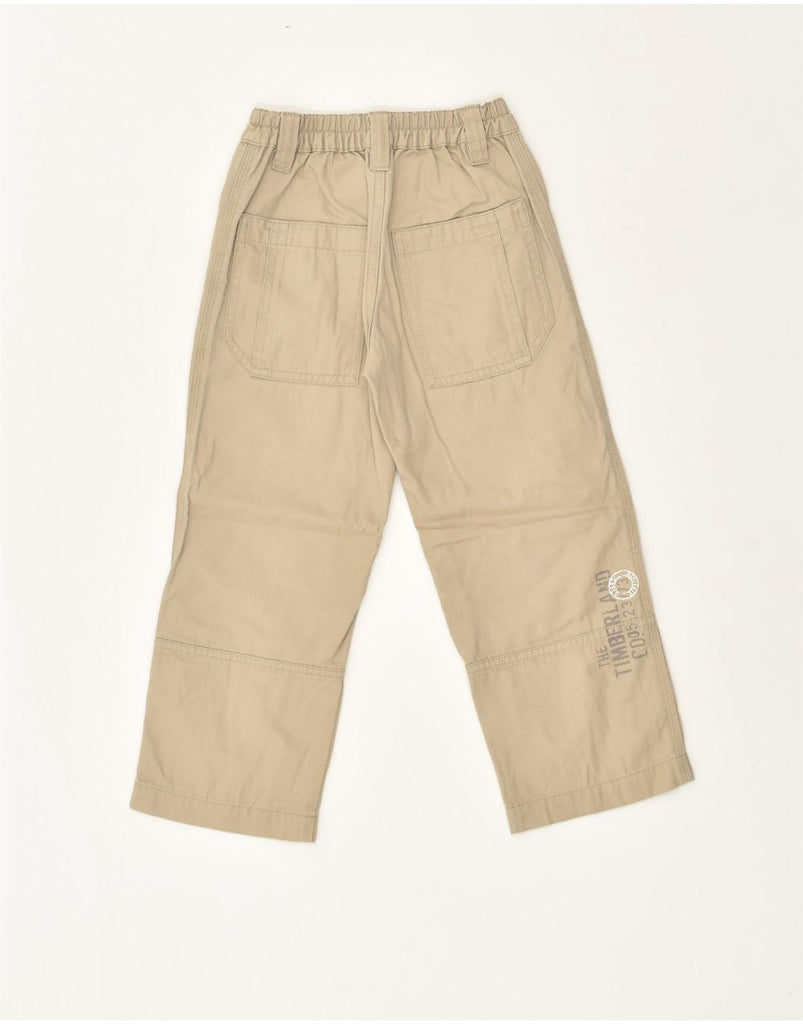 TIMBERLAND Boys Straight Chino Trousers 4-5 Years W20 L18 Beige Cotton | Vintage Timberland | Thrift | Second-Hand Timberland | Used Clothing | Messina Hembry 