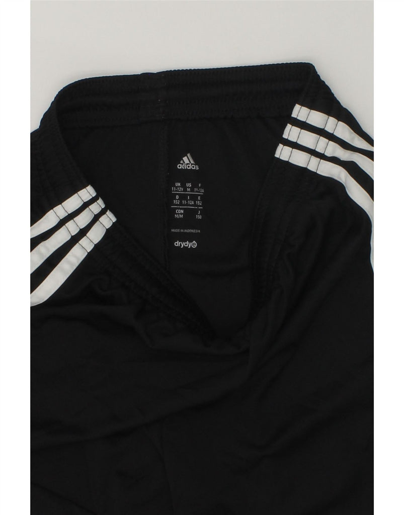 ADIDAS Boys Sport Shorts 11-12 Years Black | Vintage Adidas | Thrift | Second-Hand Adidas | Used Clothing | Messina Hembry 