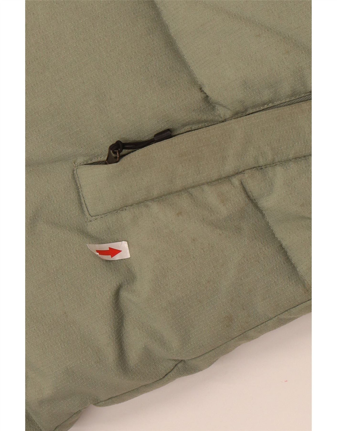 Fila Mens Hooded Padded Jacket UK 40 Large Green