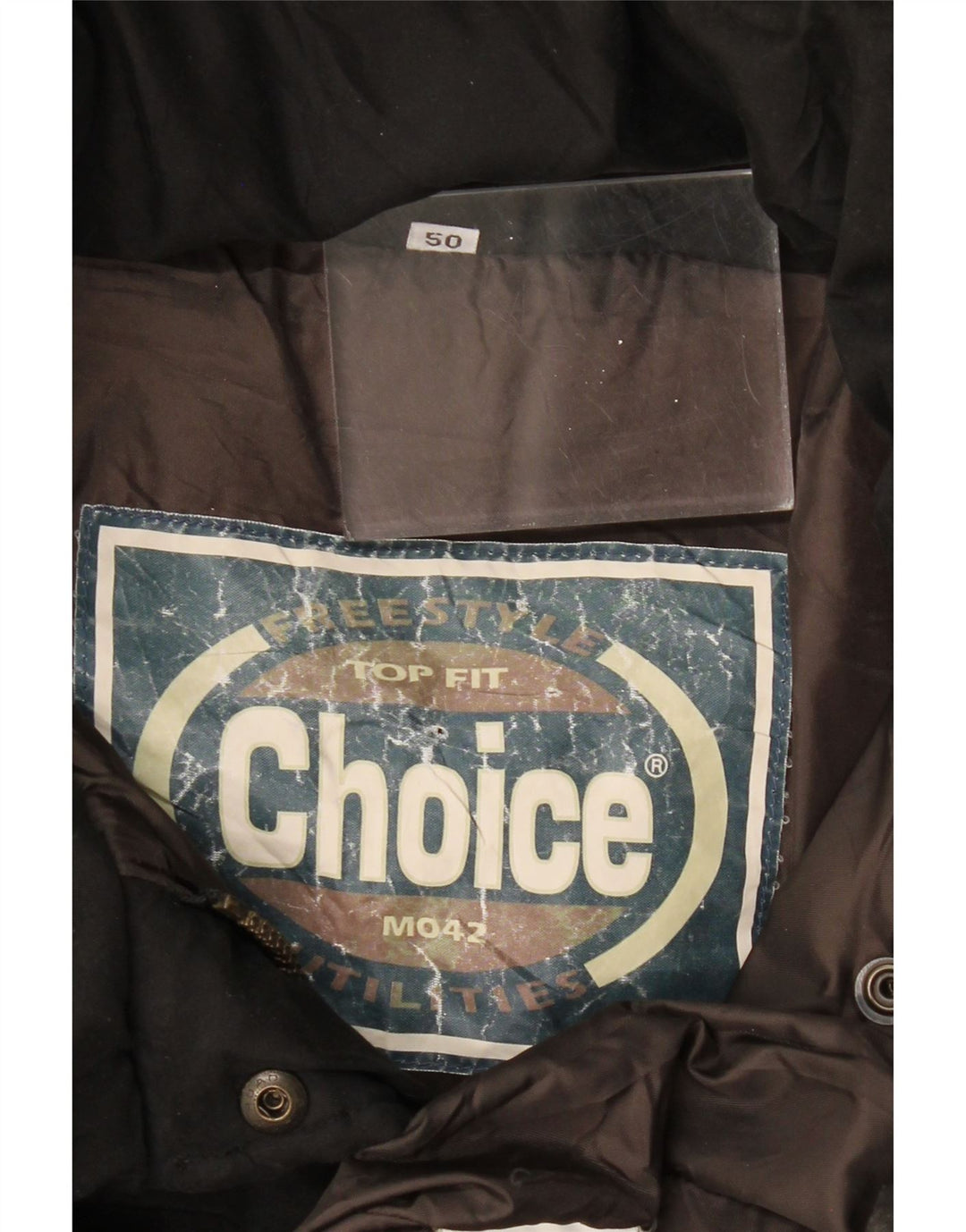 VINTAGE Womens Hooded Padded Coat EU 50 2XL Black Polyamide