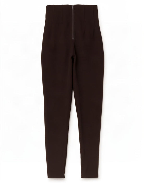 Zara Womens Skinny Casual Trousers Small W26 L28 Black Viscose
