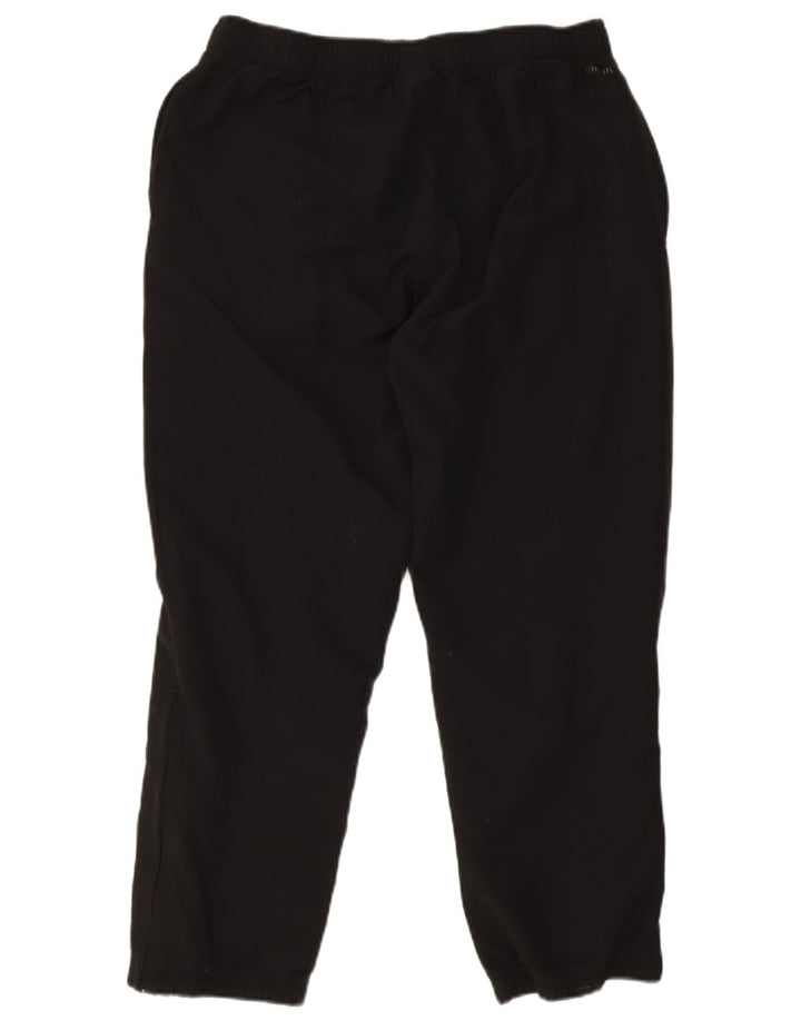 Adidas Mens Climalite Tracksuit Trousers Joggers Large  Black Polyester