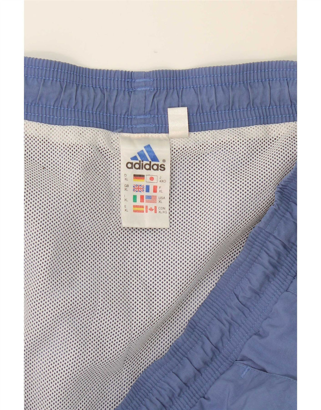 Adidas Mens Cargo Sport Shorts XL Blue Polyester