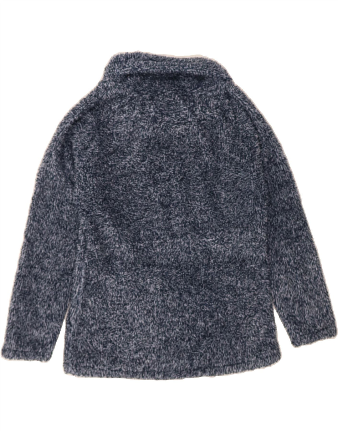 O'NEILL Girls Roll Neck Fleece Jumper 9-10 Years Large Navy Blue Polyester Vintage O'Neill and Second-Hand O'Neill from Messina Hembry 