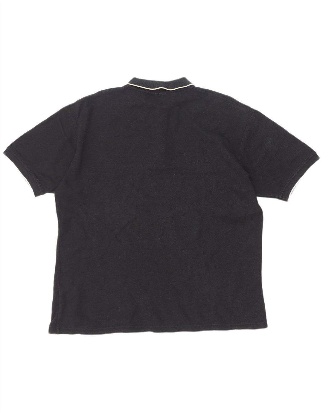 Fila Mens Polo Shirt XL Black Cotton