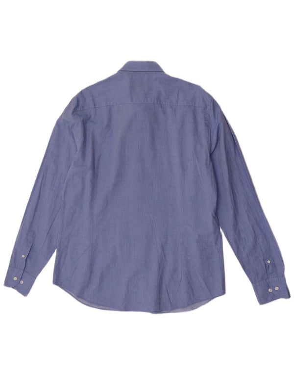 Massimo Dutti Mens Shirt XL Blue