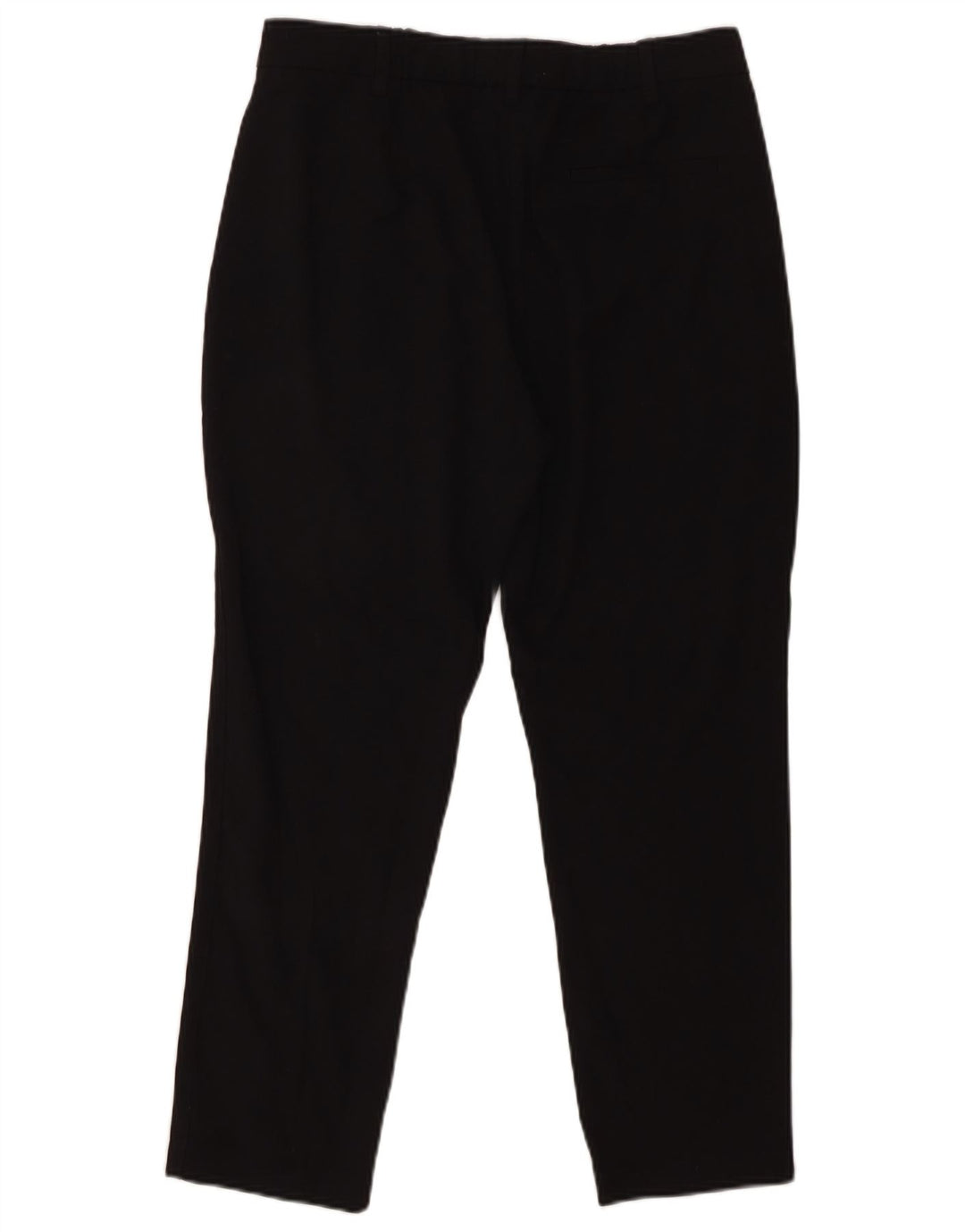 Marks & Spencer Womens Short Cropped Trousers UK 12 Medium W30 L24 Black