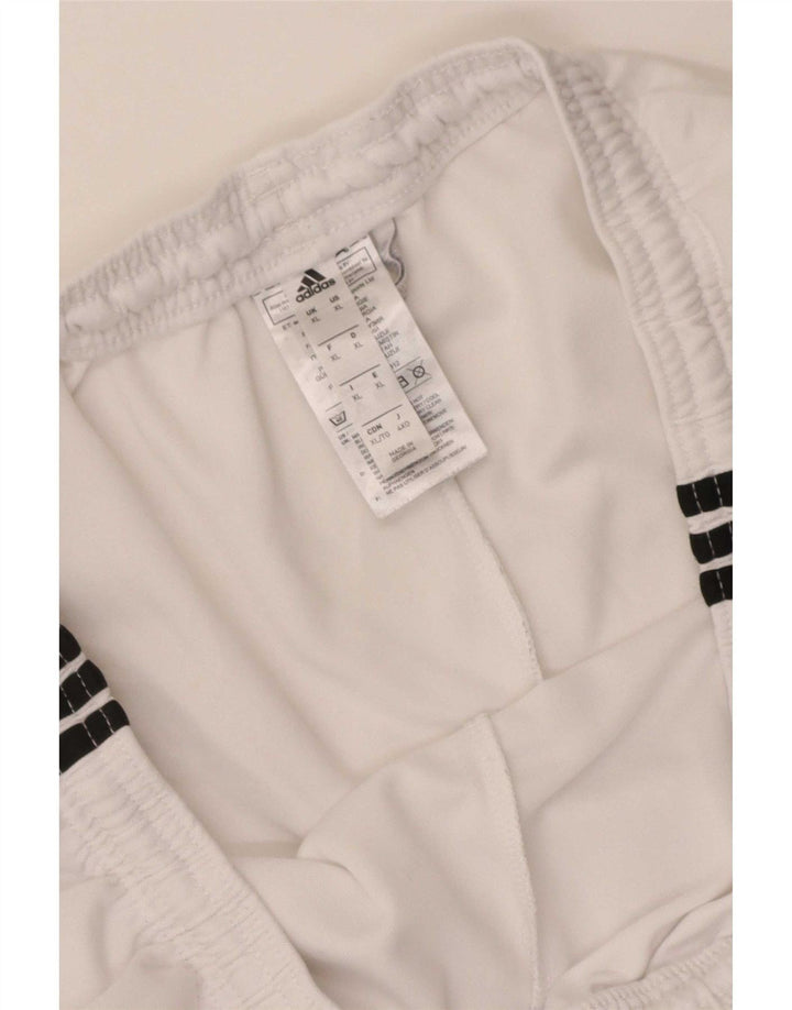 Adidas Mens Climalite Sport Shorts XL White Polyester