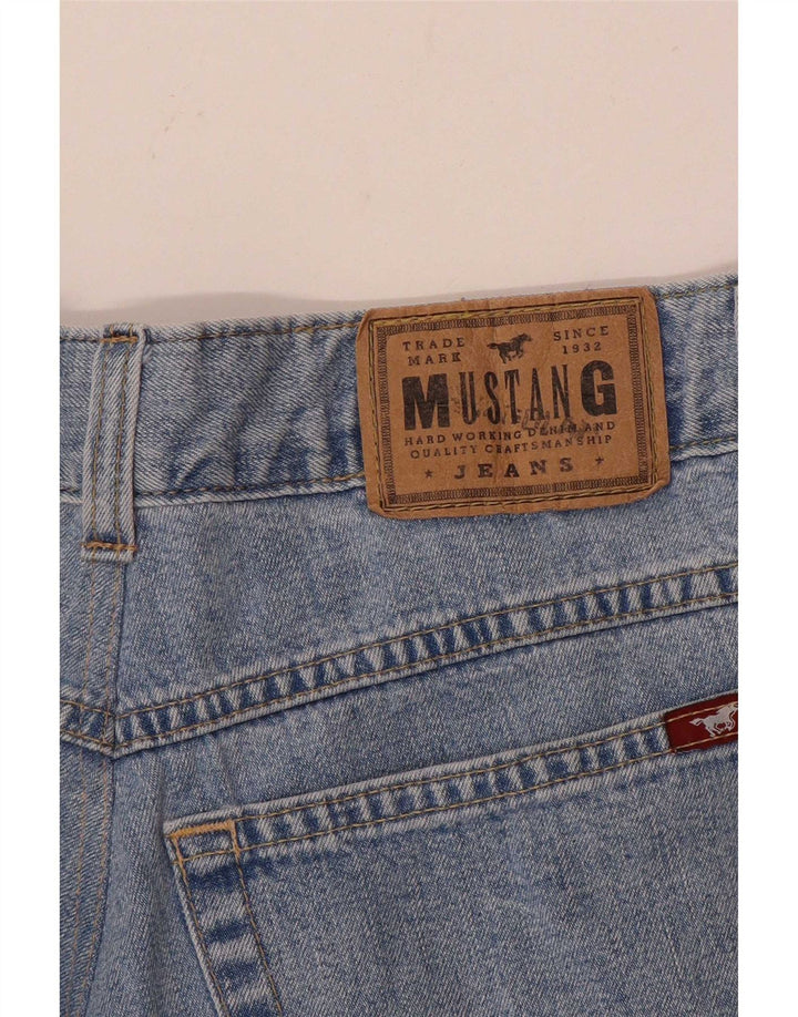 Mustang Mens Straight Jeans W30 L30 Blue