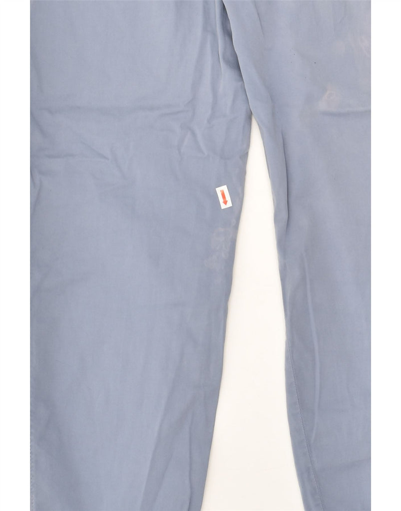 BENETTON Womens Slim Chino Trousers UK 12 Medium W34 L26 Blue Cotton | Vintage Benetton | Thrift | Second-Hand Benetton | Used Clothing | Messina Hembry 