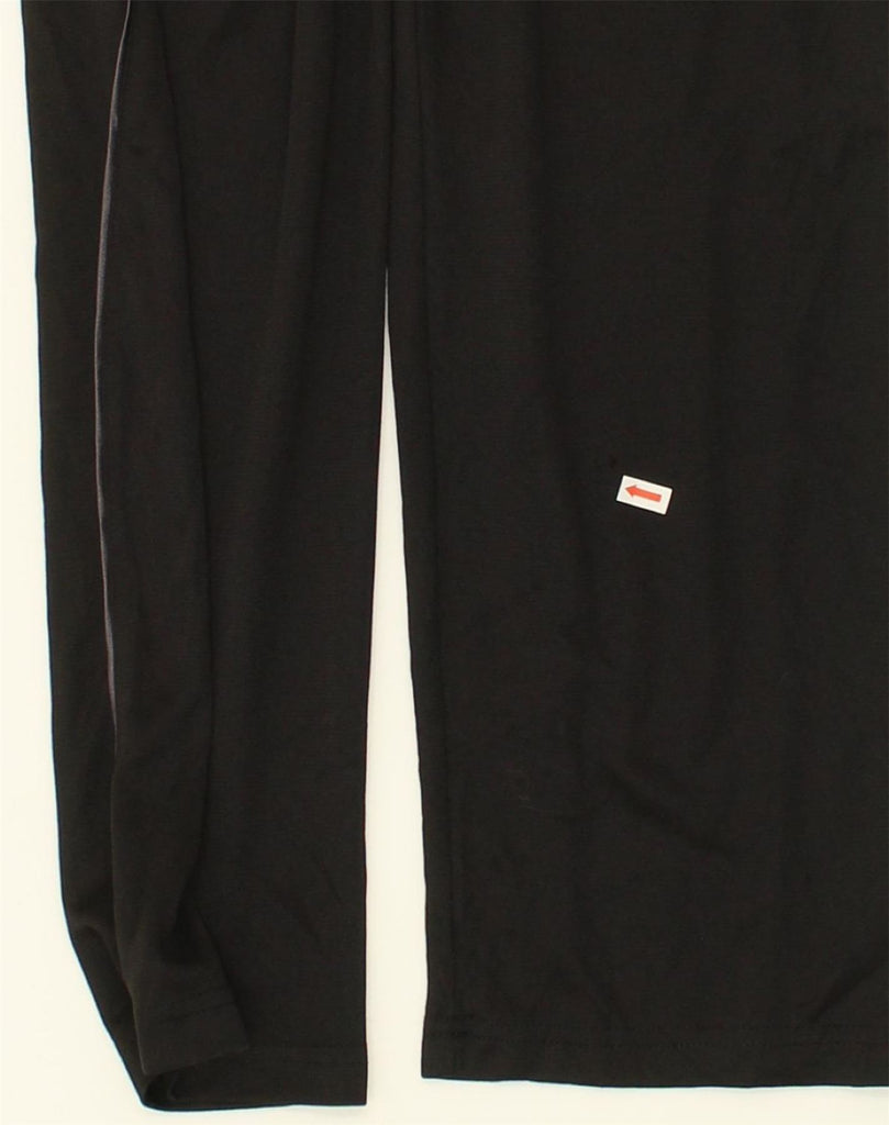 RUSSEL Boys Tracksuit Trousers 10-11 Years Large  Black Polyester | Vintage RUSSEL | Thrift | Second-Hand RUSSEL | Used Clothing | Messina Hembry 