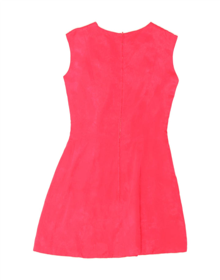 VERA MONT Womens Sleeveless A-Line Dress EU 40 Medium Pink Vintage Vera Mont and Second-Hand Vera Mont from Messina Hembry 