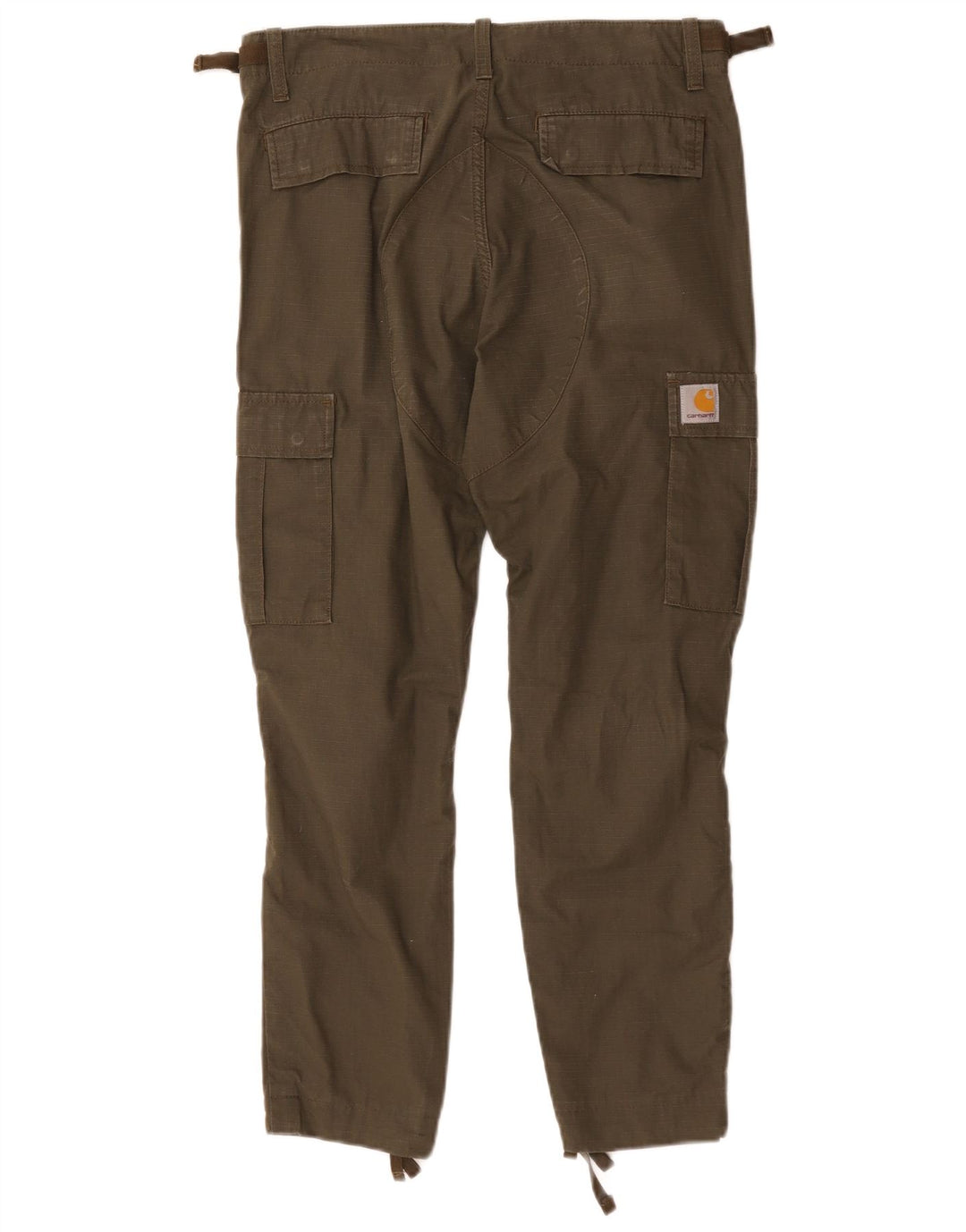 Carhartt Womens Slim Cargo Trousers W29 L26 Khaki Cotton