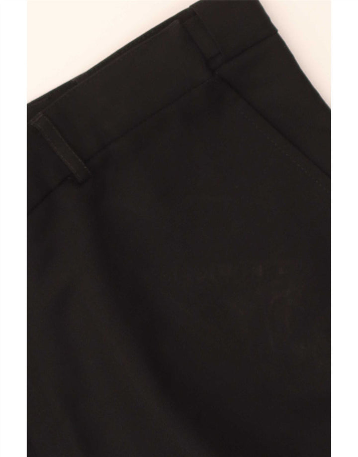 Farah Mens Tapered Chino Trousers W42 L31 Black Polyester