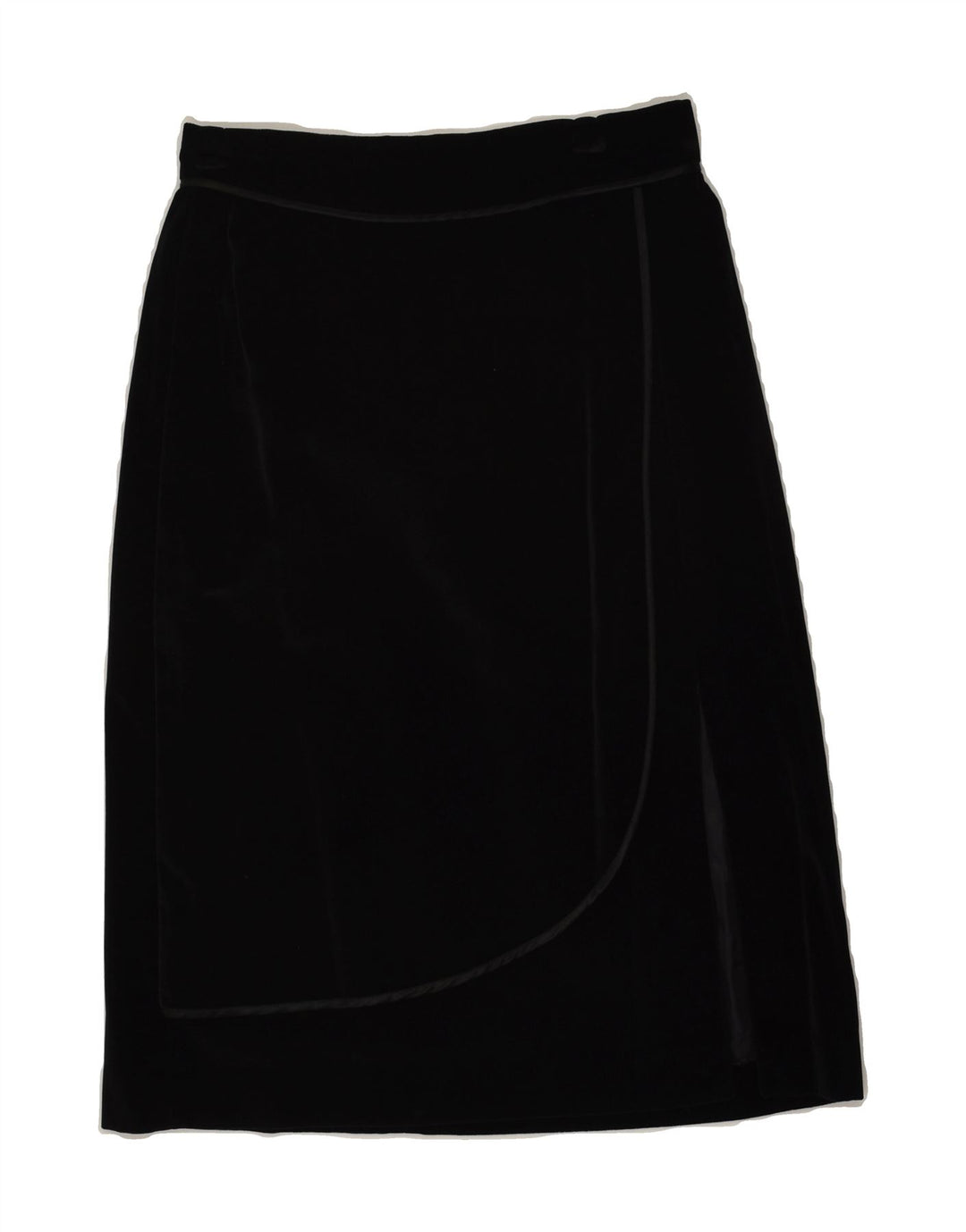 VINTAGE Womens Midi Skirt IT 44 Medium W28  Black | Vintage Vintage | Thrift | Second-Hand Vintage | Used Clothing | Messina Hembry 