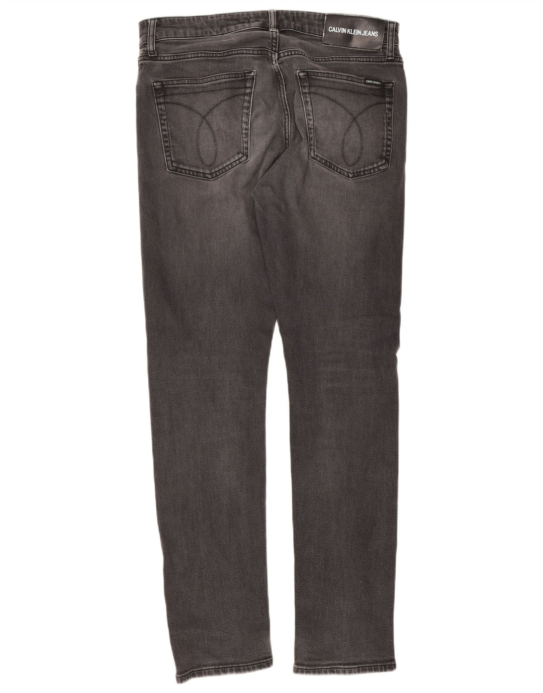 Calvin Klein Mens Slim Jeans W32 L32 Grey Cotton