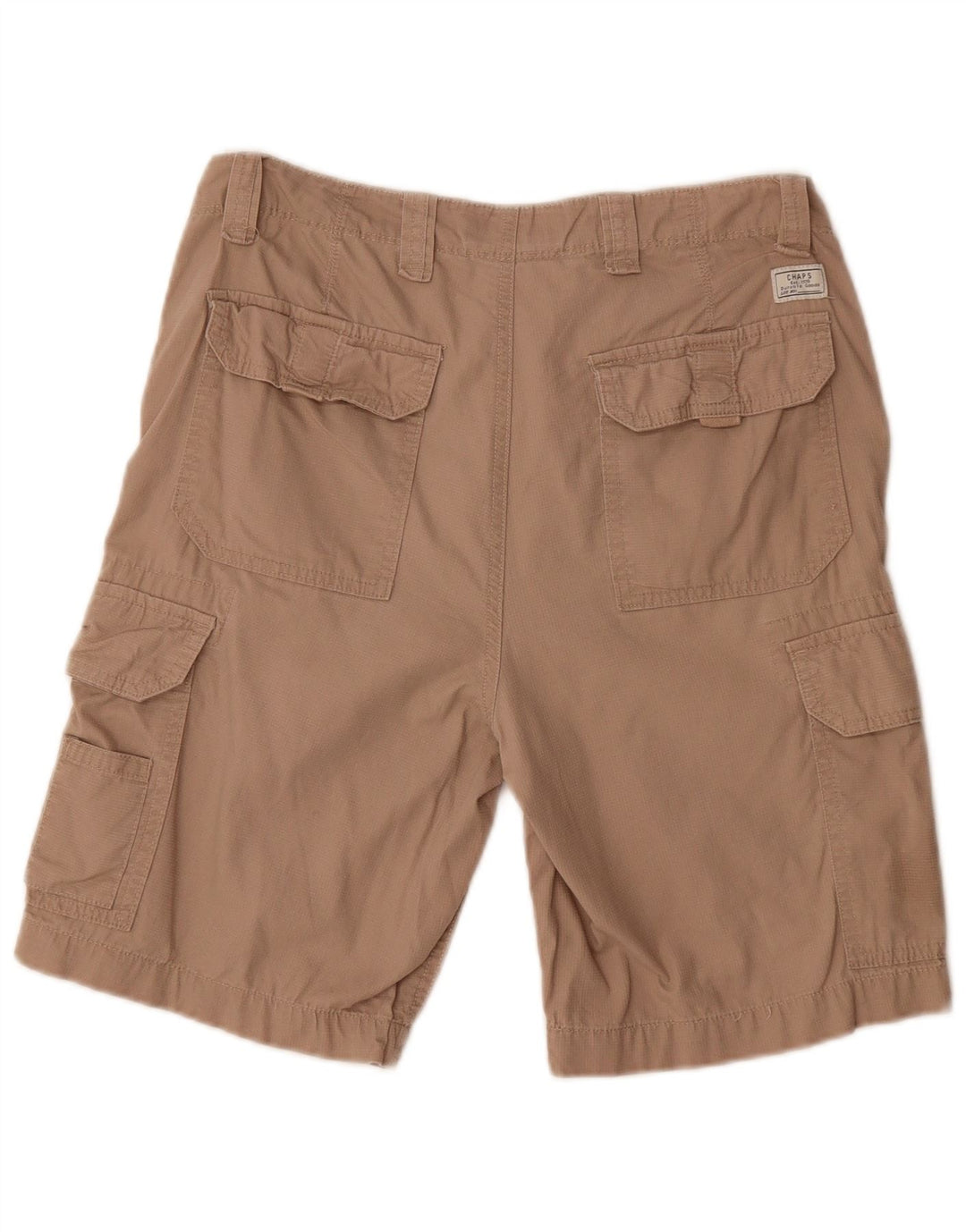 Chaps Mens Cargo Shorts W30 Medium Beige Cotton