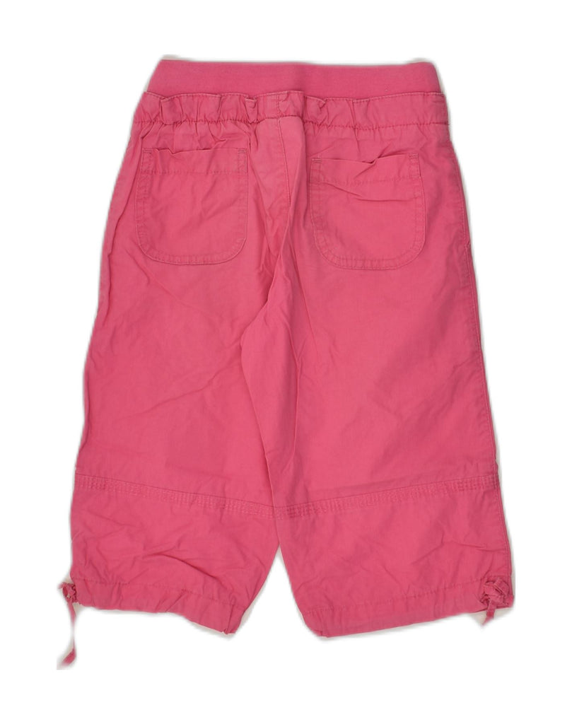 CHAMPION Girls Capri Casual Trousers 5-6 Years XS W20 L11 Pink Cotton | Vintage Champion | Thrift | Second-Hand Champion | Used Clothing | Messina Hembry 