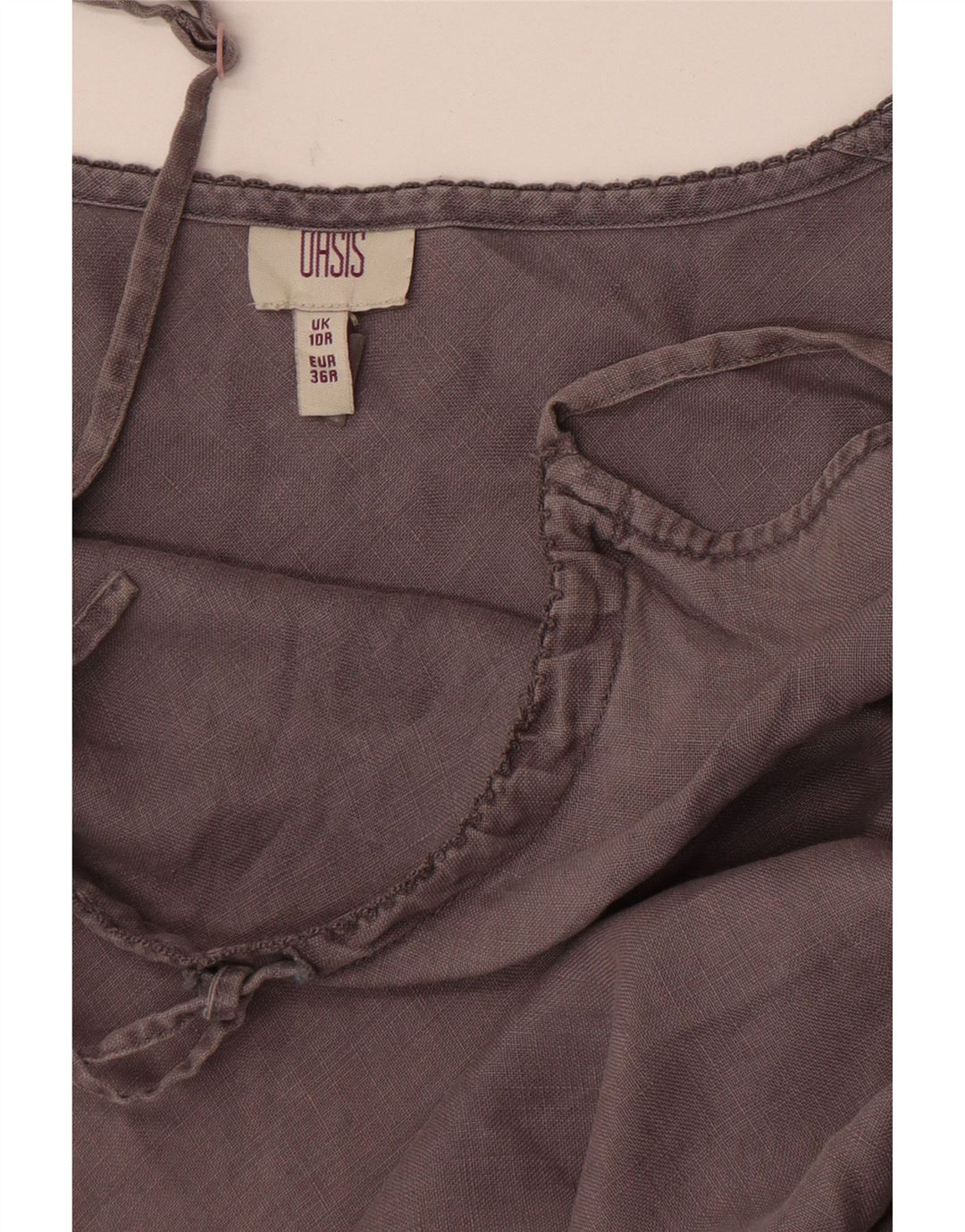 Oasis Womens Sundress UK 10 Small Grey