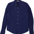 GAUDI Mens Shirt Large Navy Blue Cotton Vintage Gaudi and Second-Hand Gaudi from Messina Hembry 