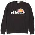 Ellesse Mens Heritage Graphic Sweatshirt Jumper Medium Black Cotton