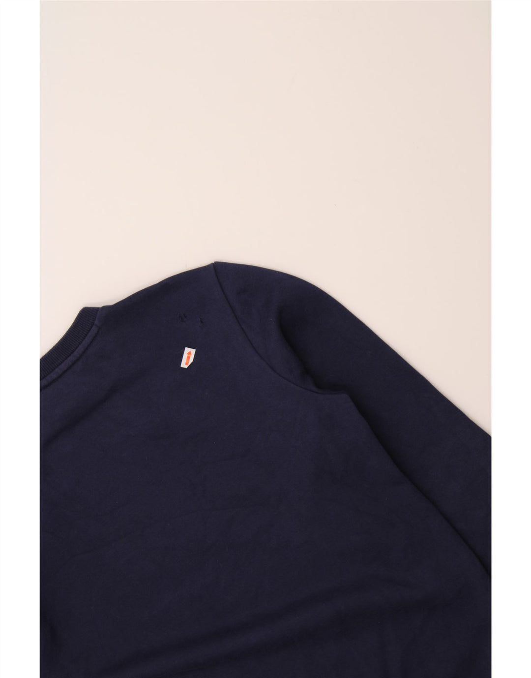PUMA Boys Graphic Sweatshirt Jumper 13-14 Years Navy Blue Cotton Vintage Puma and Second-Hand Puma from Messina Hembry 