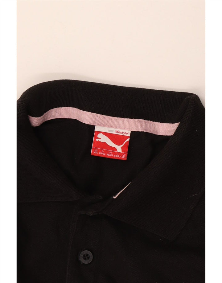 Puma Mens Polo Shirt 2XL Black