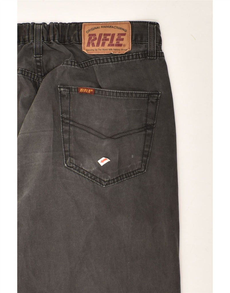 RIFLE Womens Straight Jeans W26 L34 Grey Cotton | Vintage Rifle | Thrift | Second-Hand Rifle | Used Clothing | Messina Hembry 