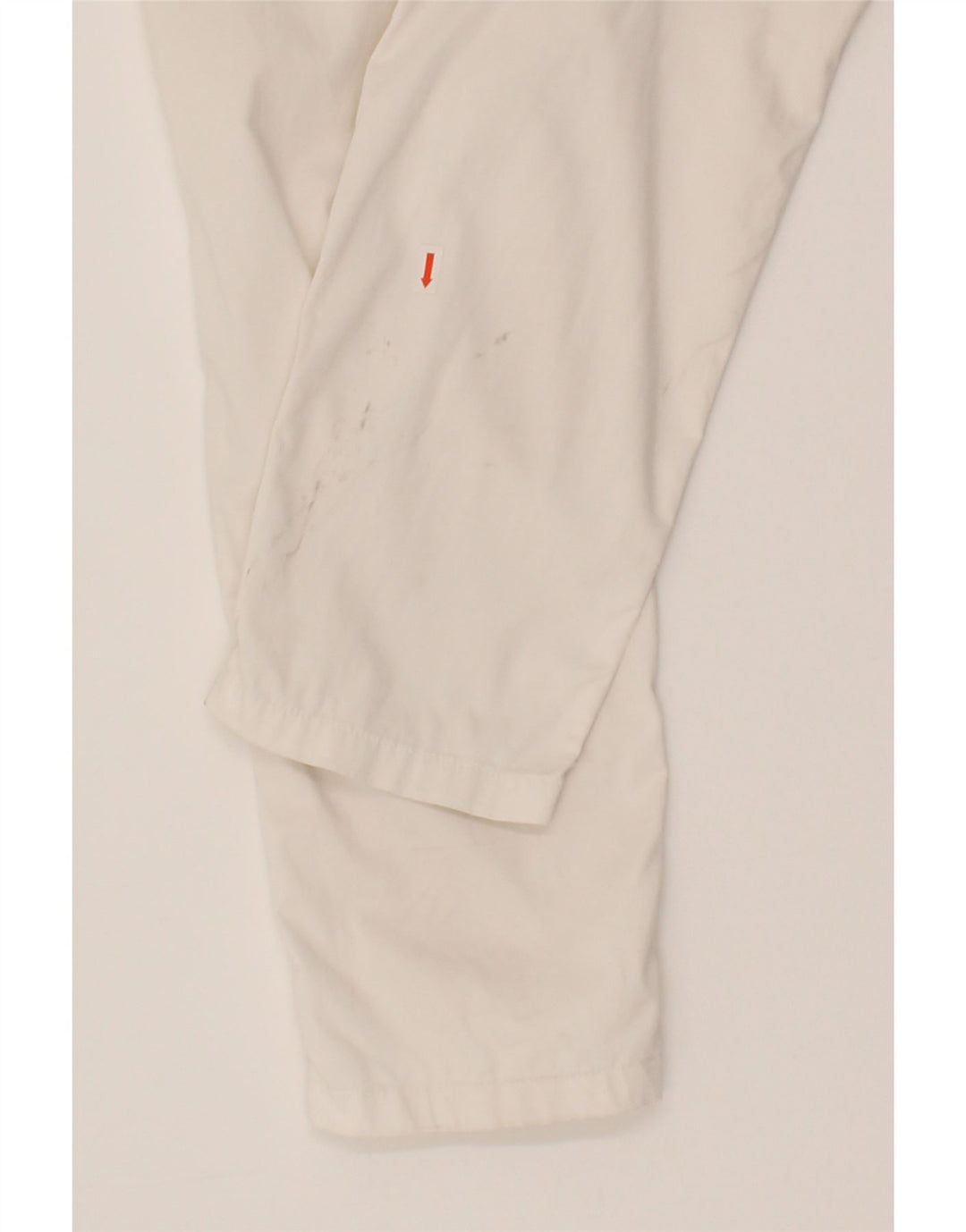 MASSIMO DUTTI Womens Slim Chino Trousers EU 42 Large W34 L28 White Vintage Massimo Dutti and Second-Hand Massimo Dutti from Messina Hembry 
