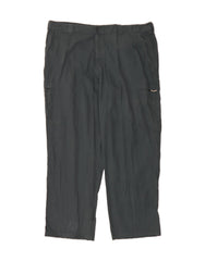 L.L.BEAN Mens Natural Fit Straight Cargo Trousers W42 L34 Blue Cotton