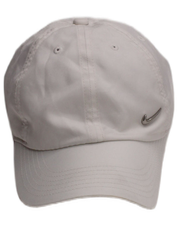 Nike Mens Heritage Baseball Cap One Size White Polyester