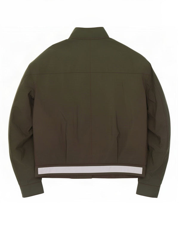 Belstaff Mens Racer Jacket UK 36 Small Green Colourblock Cotton